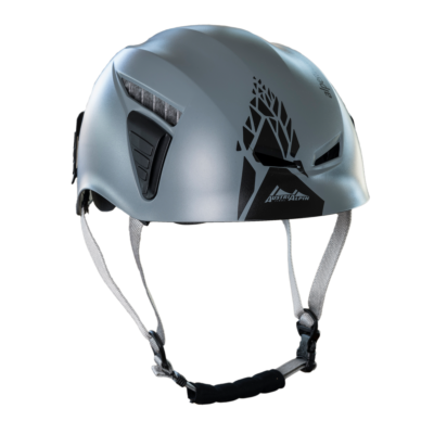 Kletterhelm grau